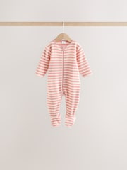 Rozo Srce - Beba Mikro runo Dvosmerni rar Sleepsuits 4 paket - Slika 4 od 11