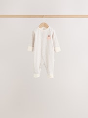 Multi Floral Baby Sleepsuits 4 Pack (0mths-3yrs) - Image 10 of 19