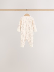 Multi Floral Baby Sleepsuits 4 Pack (0mths-3yrs) - Image 8 of 19