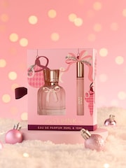 Just Christmas Edition Pink 30ml and 10ml Perfume Gift Set - Image 1 of 3