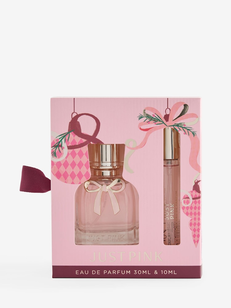 Just Christmas Edition Pink 30ml and 10ml Perfume Gift Set - Image 3 of 3