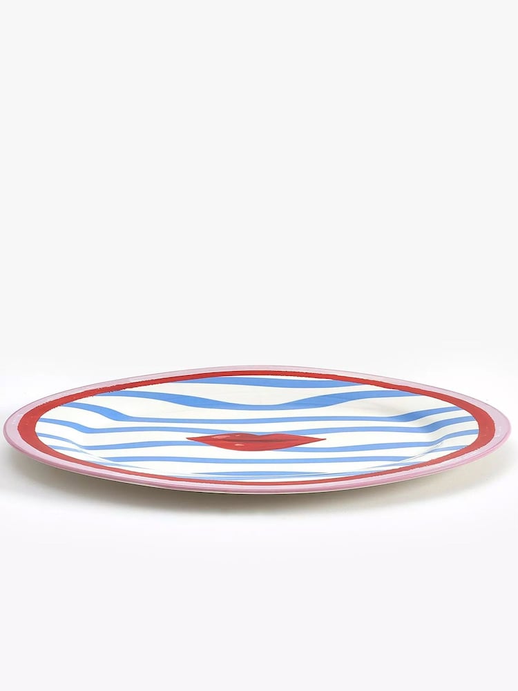 Eleanor Bowmer Multi Electric Coast Lips Serve Platter - Image 3 of 3