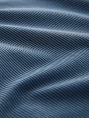 Ecru/Light Blue/Blue Stripe Printed Short Sleeve Jersey Polo Shirts 3 Pack - Image 9 of 9