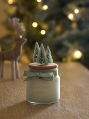 Christmas Tree Pine Needle and Eucalyptus Votive Candle - Image 2 of 5