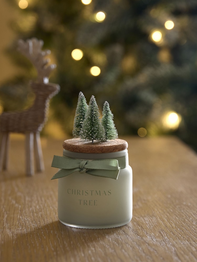 Christmas Tree Pine Needle and Eucalyptus Votive Candle - Image 2 of 5 Christmas Tree Pine Needle and Eucalyptus Votive Candle - Image 2 of 5