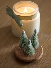 Christmas Tree Pine Needle and Eucalyptus Votive Candle - Image 4 of 5