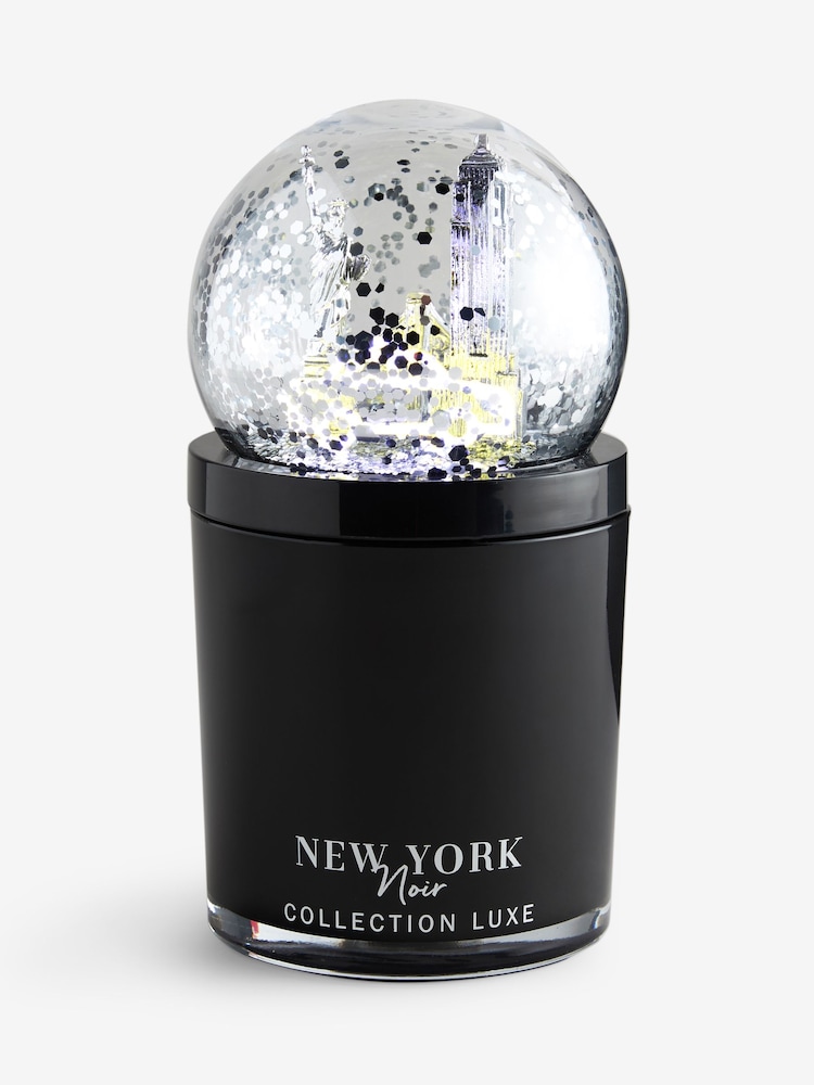 Collection Luxe New York Noir Cassis & Coconut Light Up Globe Decorative Candle - Image 3 of 3