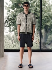 Black Classic Garment Dyed Dock Shorts - Image 2 of 9