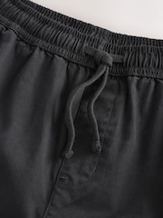 Black Classic Garment Dyed Dock Shorts - Image 7 of 9
