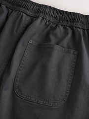 Black Classic Garment Dyed Dock Shorts - Image 8 of 9