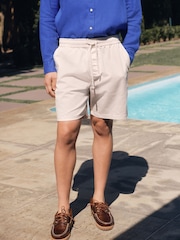 White Classic Garment Dyed Dock Shorts - Image 1 of 8