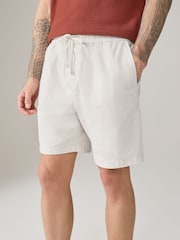 Verde/alb - Garment Dyed Dock Shorts - Imaginea 5 din 12