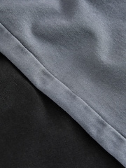 Negru/Bleumarin - Garment Dyed Dock Shorts - Imaginea 4 din 6