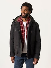 FatFace Bala Black Waterproof Jacket - Image 1 of 6