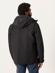 FatFace Bala Black Waterproof Jacket - Image 2 of 6