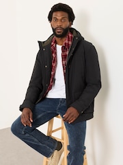 FatFace Bala Black Waterproof Jacket - Image 5 of 6