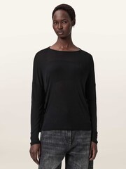 AllSaints Black Francesco Rita T-Shirt - Image 5 of 8