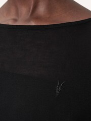 AllSaints Black Francesco Rita T-Shirt - Image 7 of 8