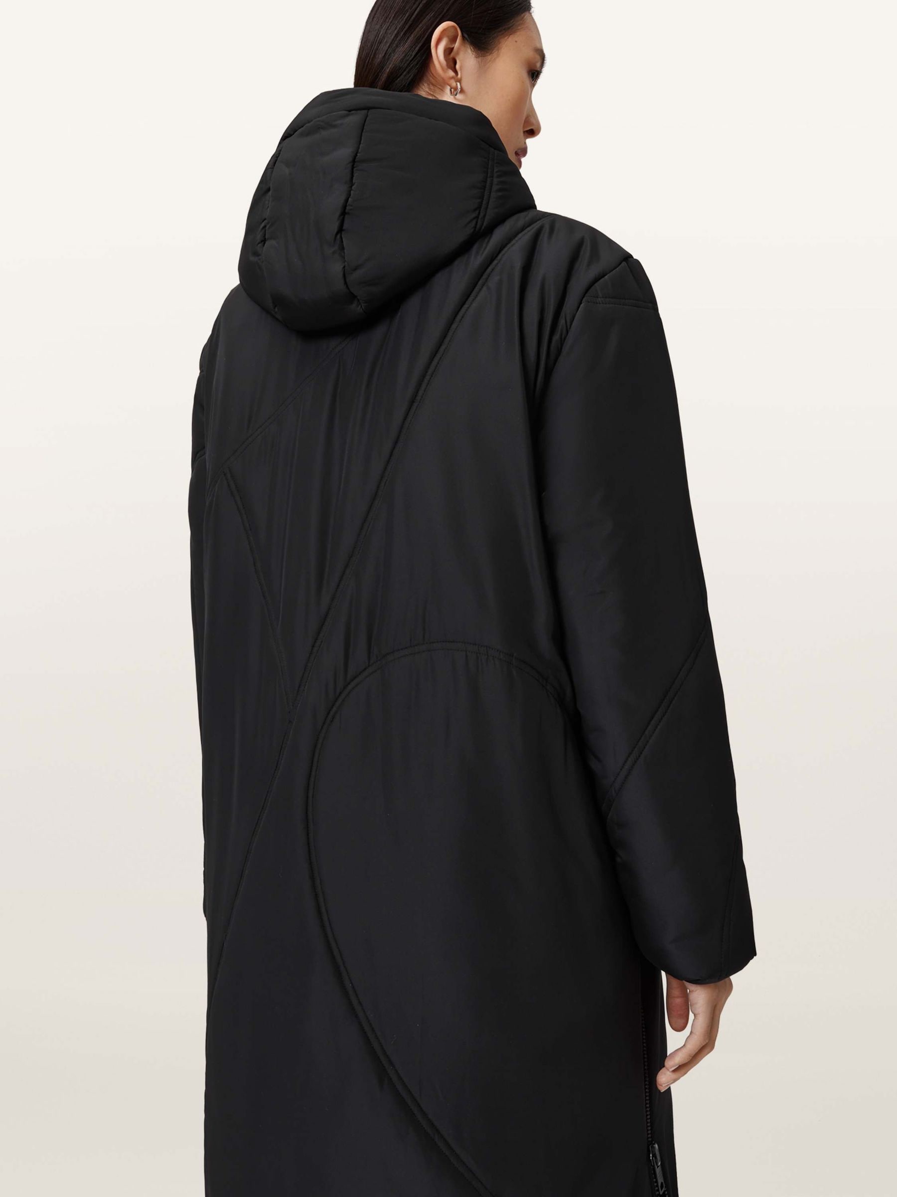 Buy AllSaints Black Winnie Puffer Coat from Next USA