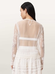 AllSaints Arlea Emb Top - Imagen 2 de 6