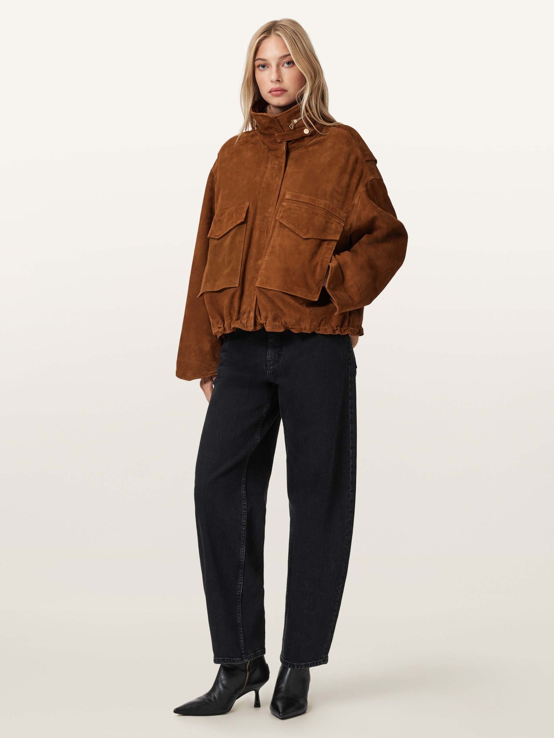 Buy AllSaints Brown Clay Jacket from Next USA