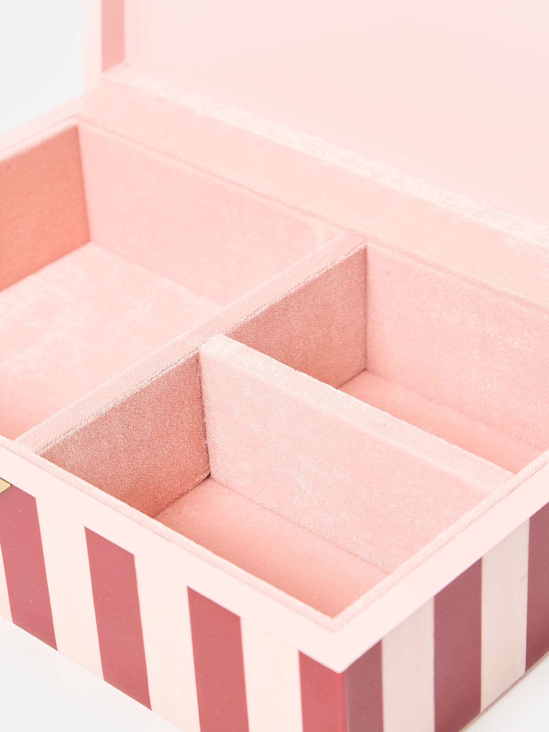 Buy Oliver Bonas Burgundy Resin Harlequin Diamond Jewellery Box