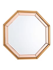 Oliver Bonas Pink Luna Round Mirror - Image 4 of 4