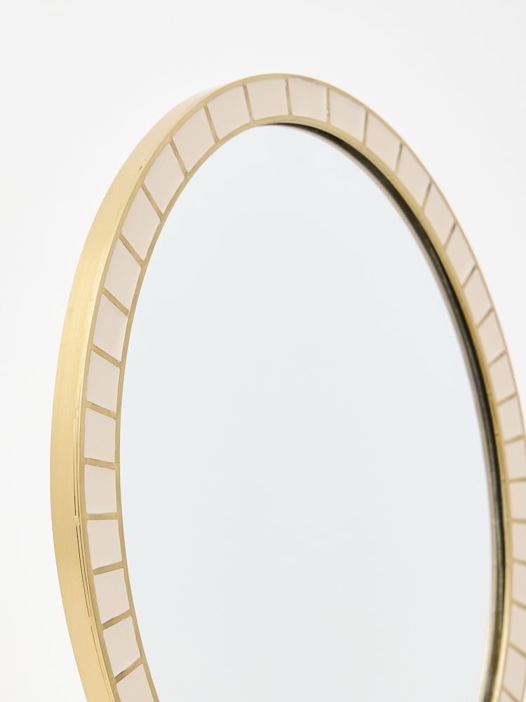 Oliver Bonas Cream Cilo Pivoting Dressing Table Mirror - Image 2 of 4 Oliver Bonas Cream Cilo Pivoting Dressing Table Mirror - Image 2 of 4
