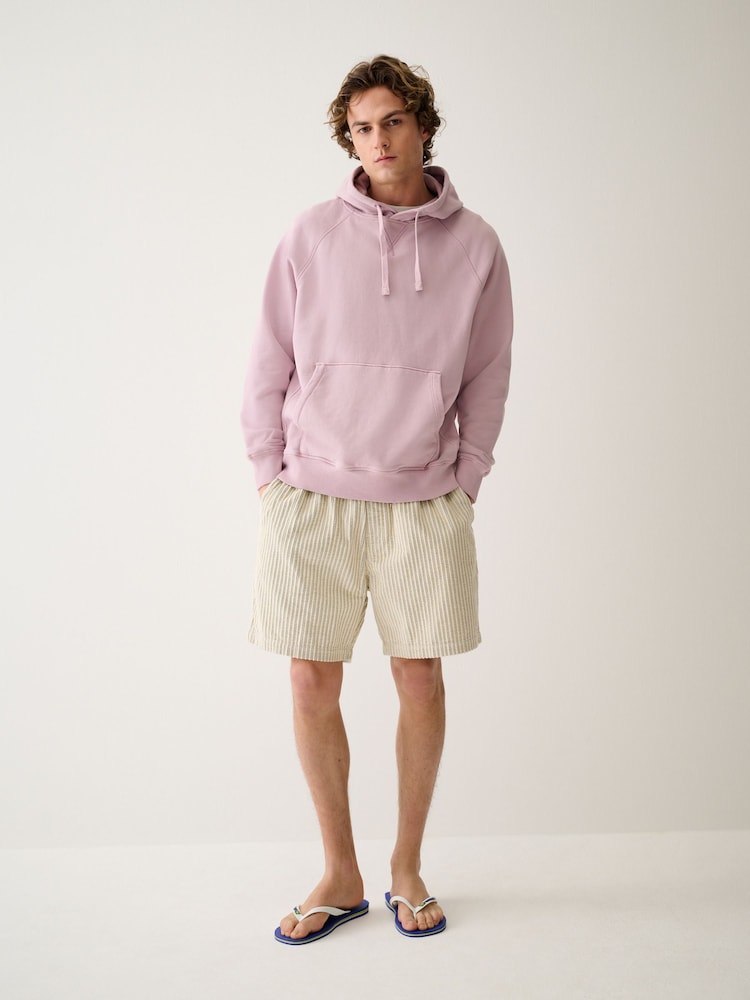Ecru Elasticated Waist Jumbo Cord Shorts - Image 2 of 9 Ecru Elasticated Waist Jumbo Cord Shorts - Image 2 of 9