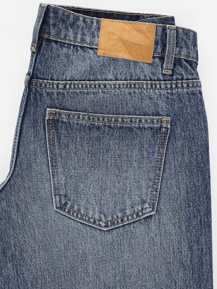 Cotton On Dark Blue Low Rise Straight Jeans - Image 8 of 8 Cotton On Dark Blue Low Rise Straight Jeans - Image 8 of 8