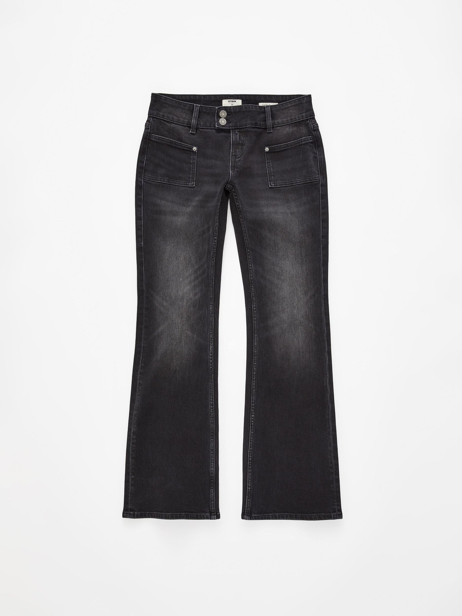 Buy Cotton On Black Low Rise Bootcut Jeans from Next USA