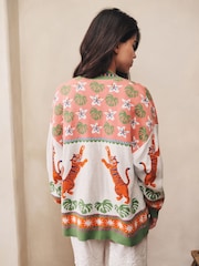 Tiger Animal - Cardigan Cover-Up - Slika 3 od 7