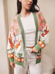 Tiger Animal - Cardigan Cover-Up - Slika 4 od 7