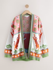 Tiger Animal - Cardigan Cover-Up - Slika 5 od 7