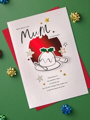 Hallmark Cream With Love Mum Special Sentiment Christmas Card - Image 1 of 6
