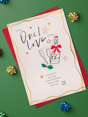 Hallmark Cream One I Love Special Sentiment Christmas Card - Image 1 of 6
