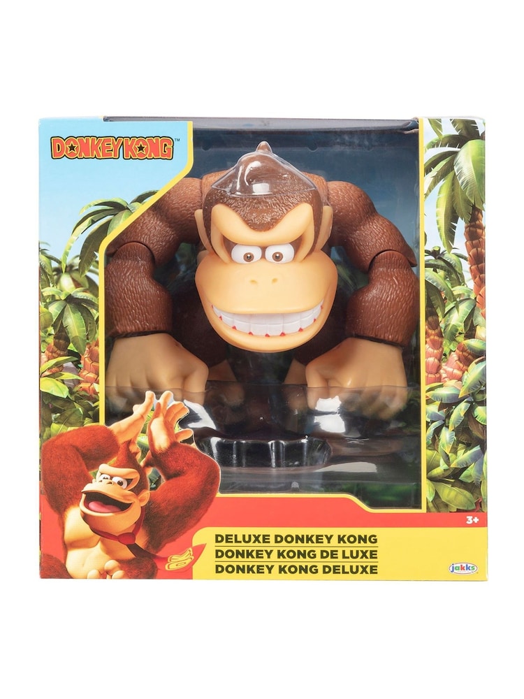 Jakks Pacific Nintendo Super Mario 6" Donkey Kong Figure - Image 1 of 4 Jakks Pacific Nintendo Super Mario 6" Donkey Kong Figure - Image 1 of 4