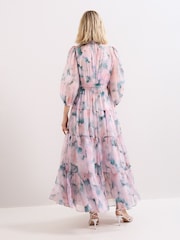 Phase Eight Pink Liyah Floral Dress - Image 2 of 7