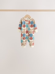 Blue/Red Patterned - 嬰兒連身睡衣 5 件組 (0 個月至3 年) - 圖片 7，共 13