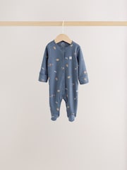 Blue Character Baby Sleepuits 5 Pack (0-2yrs) - Image 11 of 17