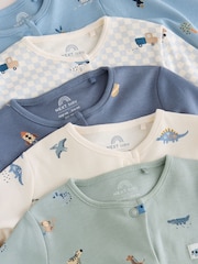 Blue Character Baby Sleepuits 5 Pack (0-2yrs) - Image 15 of 17