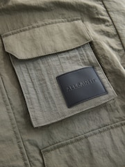 smALLSAINTS Khaki Green Longline Four Pocket Coat - Image 15 of 17