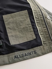 smALLSAINTS Khaki Green Longline Four Pocket Coat - Image 17 of 17