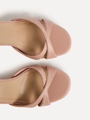 Linzi Pink Compelled Crossover Stiletto Heeled Sandals - Image 6 of 6