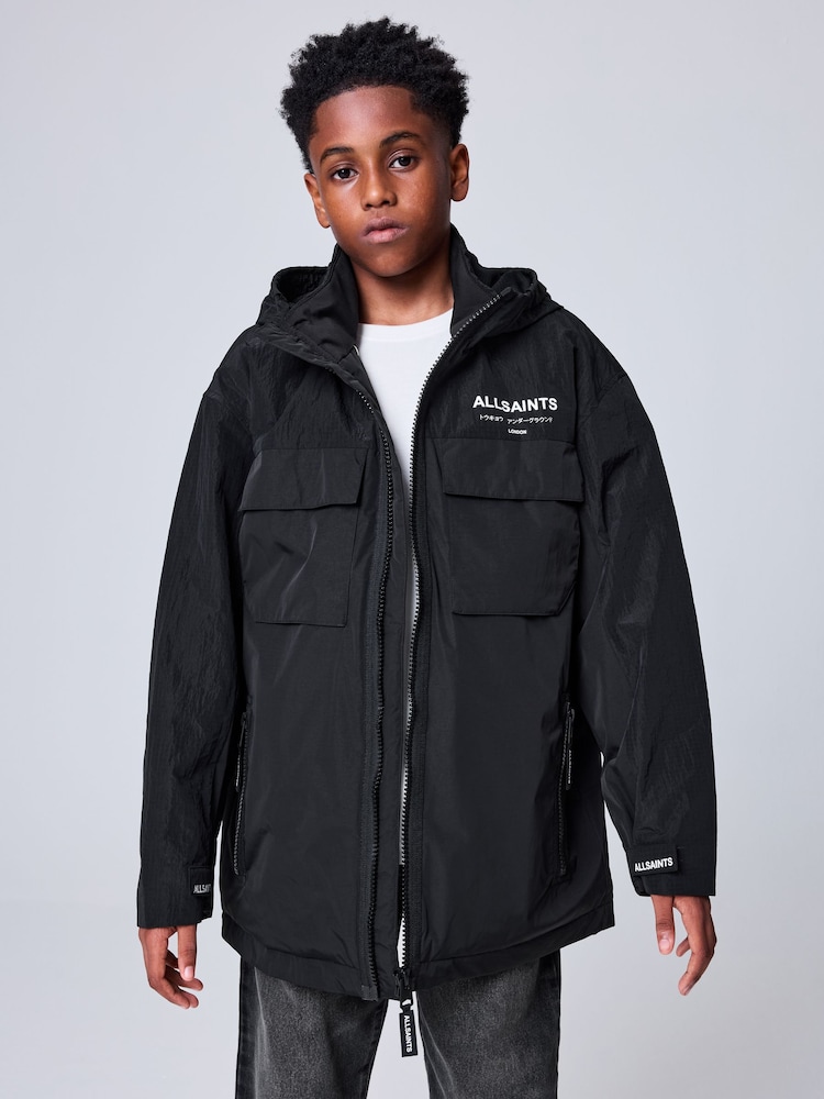 smALLSAINTS Black Underground Light Weight Jacket - Image 1 of 22