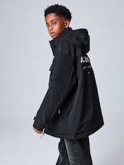 smALLSAINTS Black Underground Light Weight Jacket - Image 10 of 22