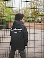 smALLSAINTS Black Underground Light Weight Jacket - Image 11 of 22