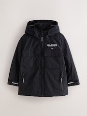smALLSAINTS Black Underground Light Weight Jacket - Image 12 of 22