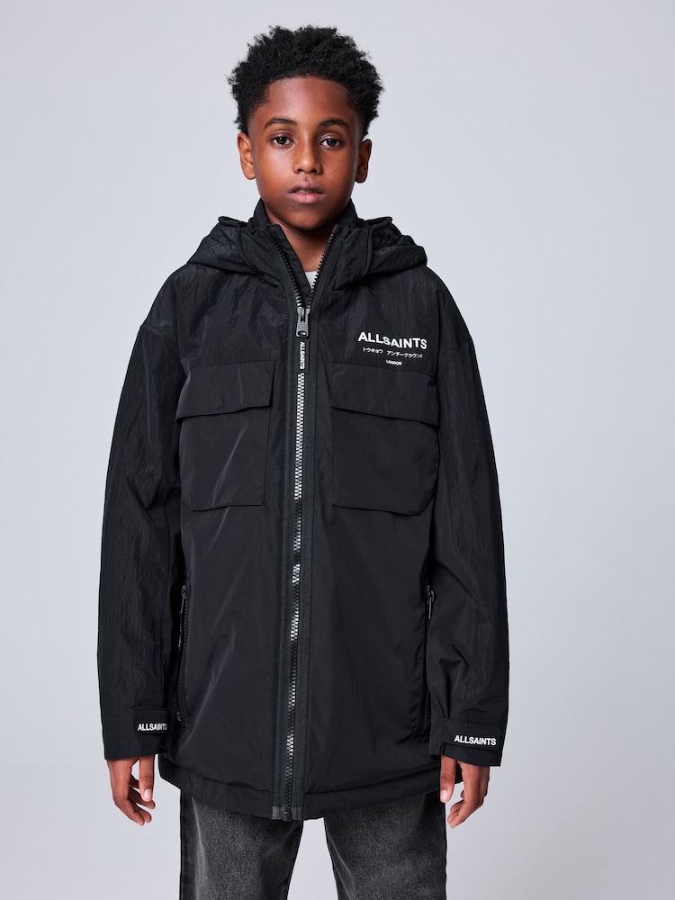 smALLSAINTS Black Underground Light Weight Jacket - Image 2 of 22