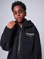 smALLSAINTS Black Underground Light Weight Jacket - Image 4 of 22